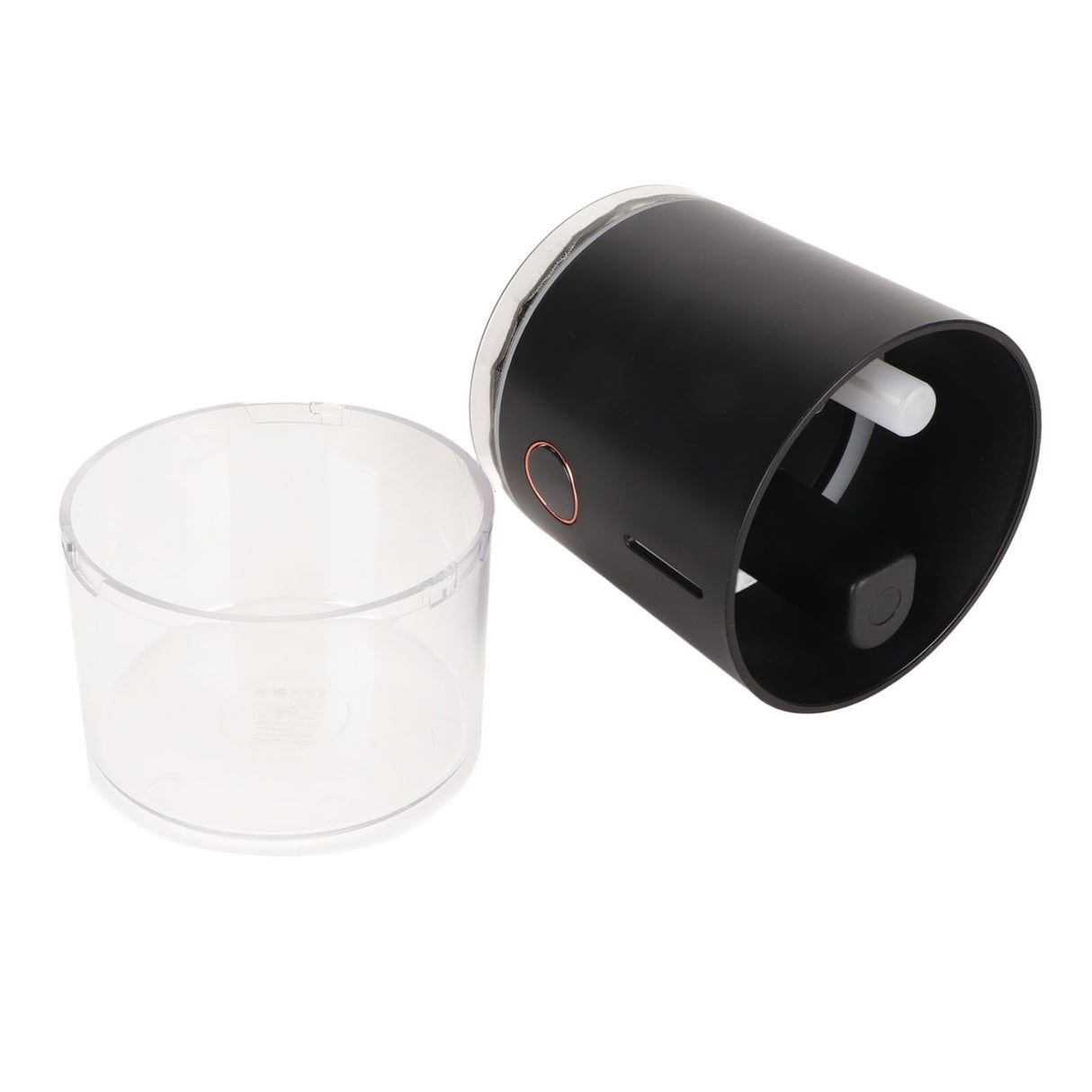 Aromatherapy Mist Diffuser Intelligent Multifunctional Timing Atomizing Flame Humidifier for Bedroom Living Room White