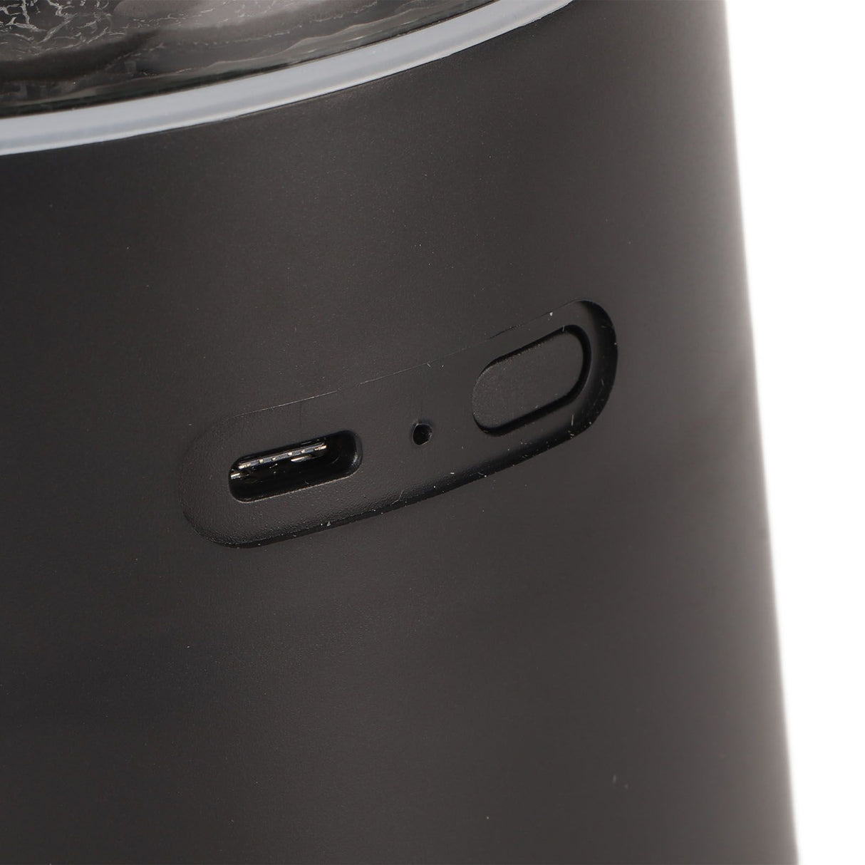 Aromatherapy Mist Diffuser Intelligent Multifunctional Timing Atomizing Flame Humidifier for Bedroom Living Room White