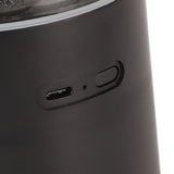 Aromatherapy Mist Diffuser Intelligent Multifunctional Timing Atomizing Flame Humidifier for Bedroom Living Room White