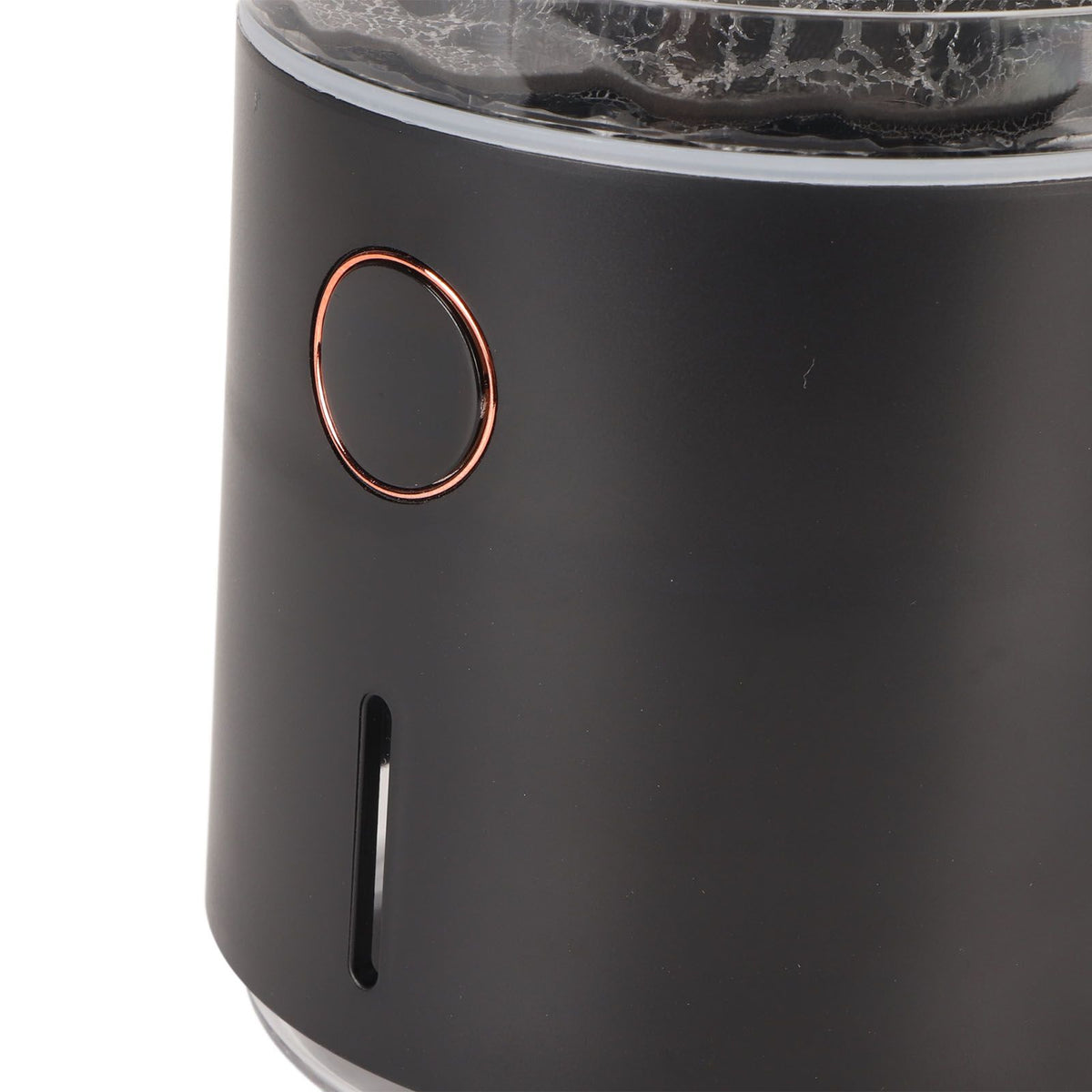 Aromatherapy Mist Diffuser Intelligent Multifunctional Timing Atomizing Flame Humidifier for Bedroom Living Room White