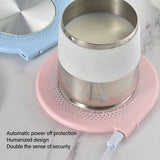 Electric Cup Warmer USB Automatic Power Off 55°C 8cm Electric Mug Heating Pad for Heating Coffee Beverages Milk Tea Hot Chocolate - Extra Image