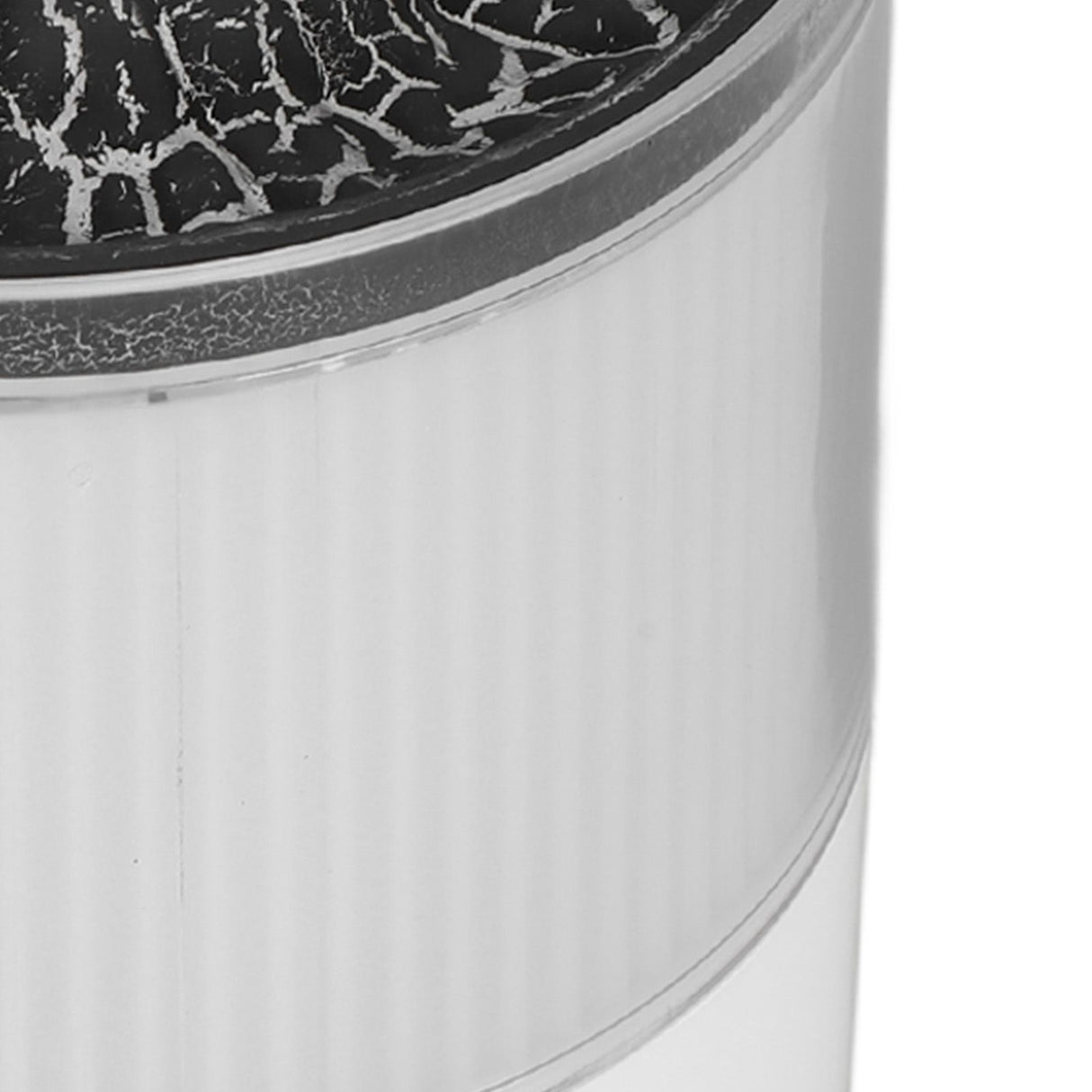 Essential Oil Diffuser Humidifier Simulation Volcano 200ml with Colorful Light Low Noise Desktop Humidifier for Home Bedroom Office White