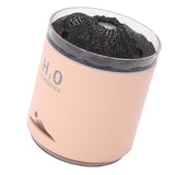 Essential Oil Diffuser Large Capacity Colorful Volcano Appearance Night Light Aromatherapy Oil Humidity Diffuser Pink