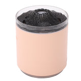 Essential Oil Diffuser Large Capacity Colorful Volcano Appearance Night Light Aromatherapy Oil Humidity Diffuser Pink