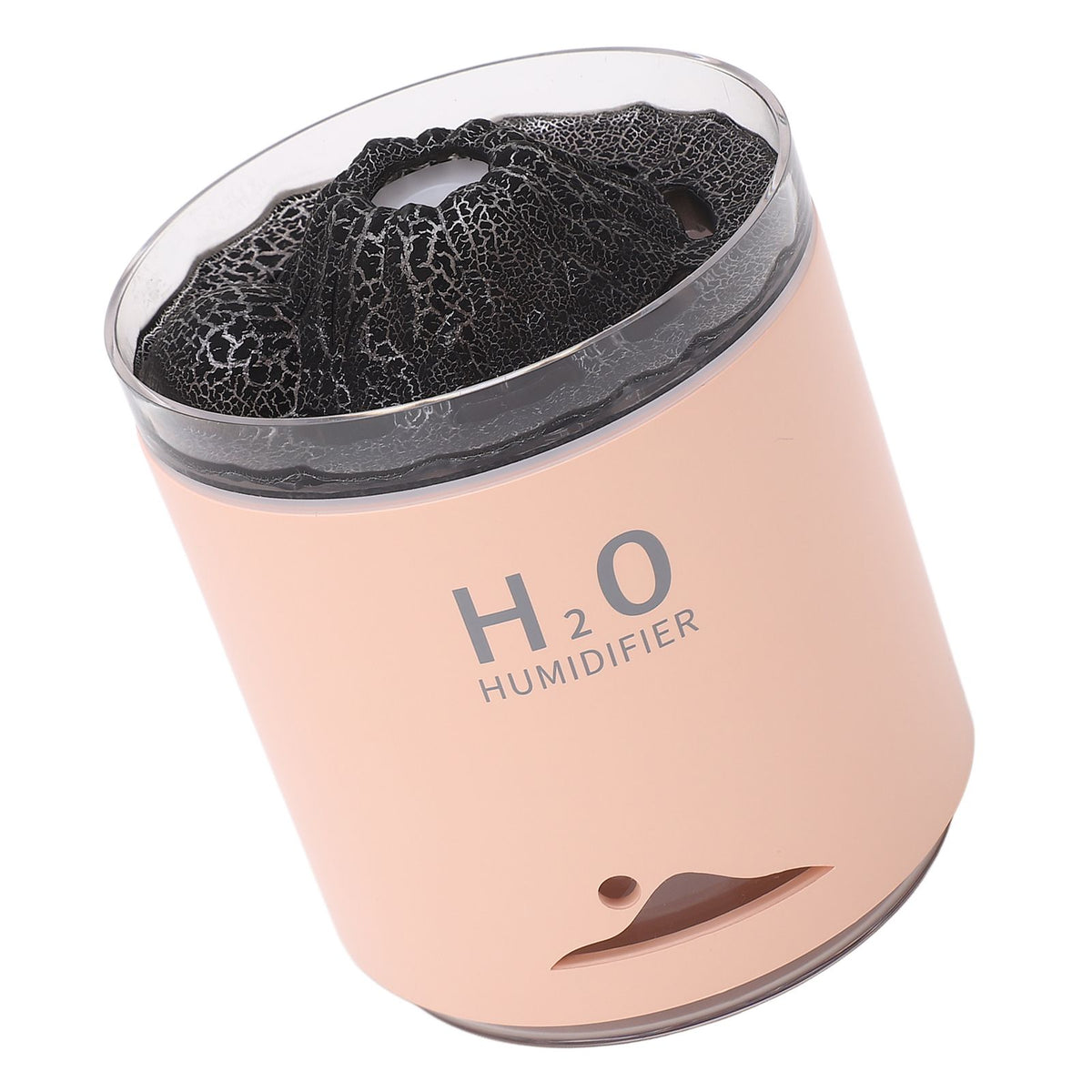 Essential Oil Diffuser Large Capacity Colorful Volcano Appearance Night Light Aromatherapy Oil Humidity Diffuser Pink