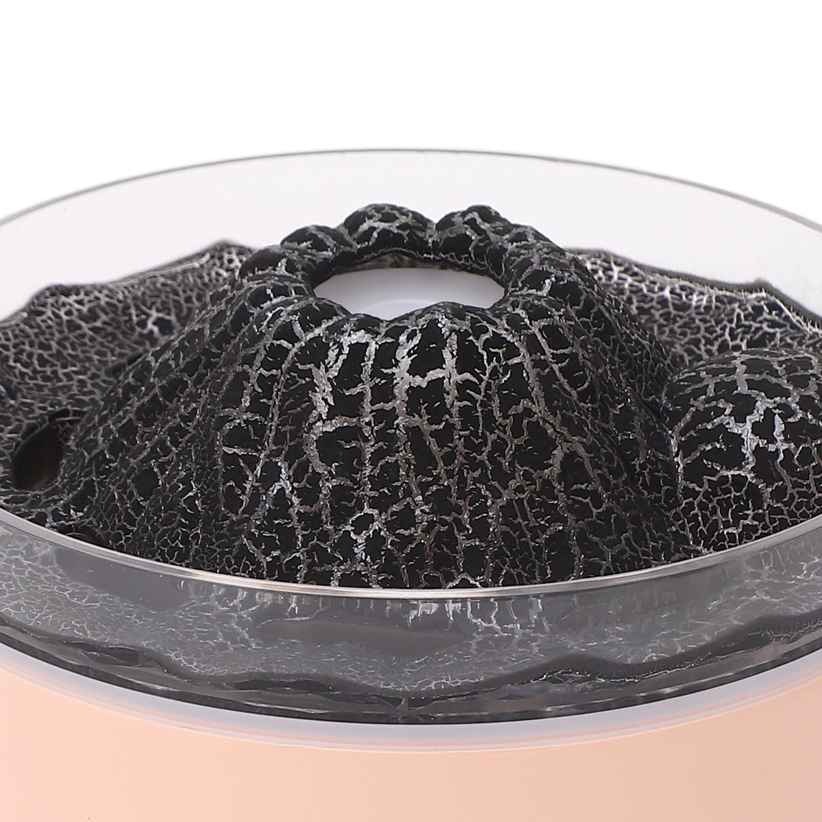 Essential Oil Diffuser Large Capacity Colorful Volcano Appearance Night Light Aromatherapy Oil Humidity Diffuser Pink