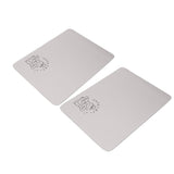 2PCS Coffee Bar Mat Multifunctional Prevent Slip Waterproof Shockproof Absorbent Dish Drying Mat for Kitchen Counter 30x40cm / 11.8x15.7in - Side View