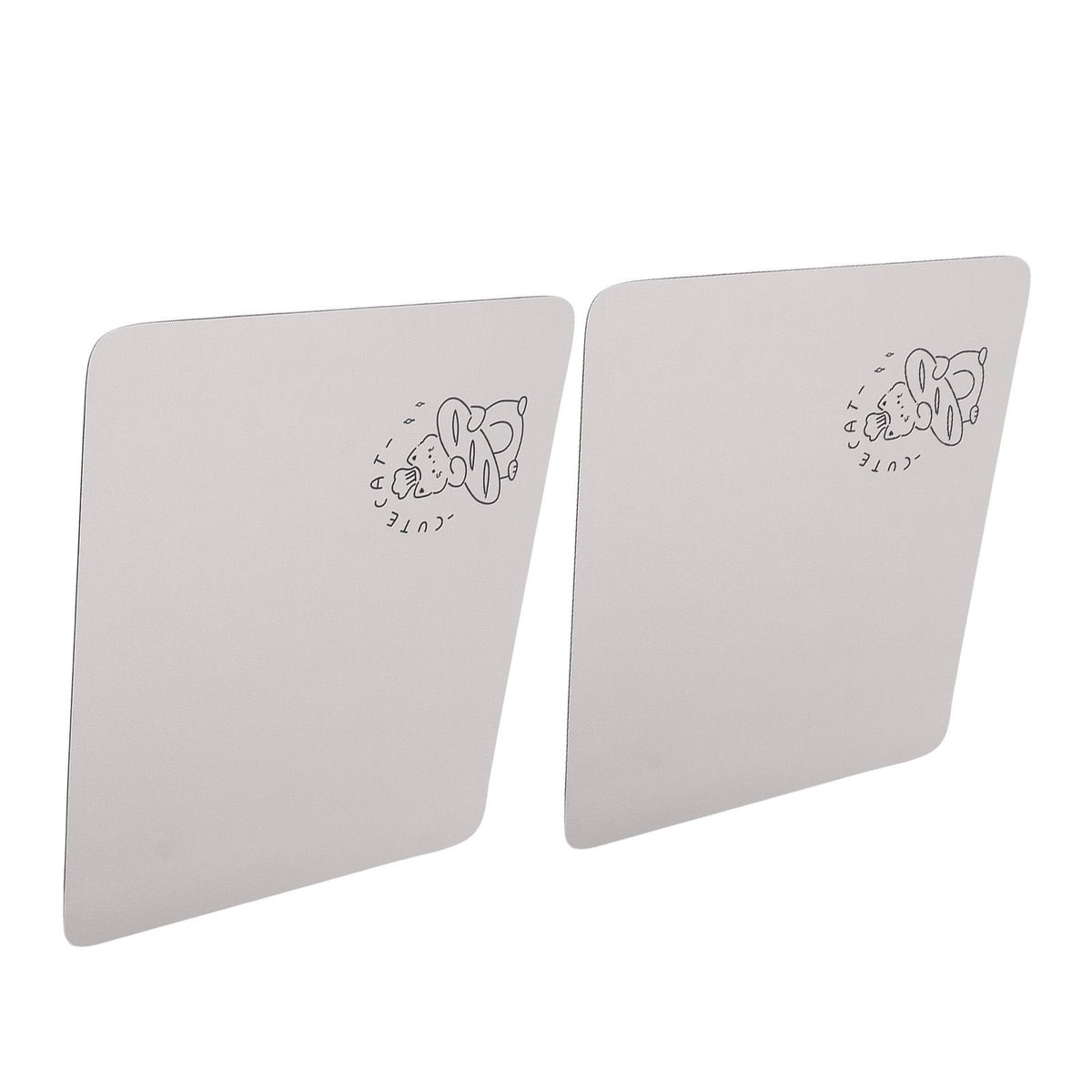 2PCS Coffee Bar Mat Multifunctional Prevent Slip Waterproof Shockproof Absorbent Dish Drying Mat for Kitchen Counter 30x40cm / 11.8x15.7in