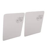2PCS Coffee Bar Mat Multifunctional Prevent Slip Waterproof Shockproof Absorbent Dish Drying Mat for Kitchen Counter 30x40cm / 11.8x15.7in - 45-Degree Angle