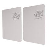 2PCS Coffee Bar Mat Multifunctional Prevent Slip Waterproof Shockproof Absorbent Dish Drying Mat for Kitchen Counter 30x40cm / 11.8x15.7in