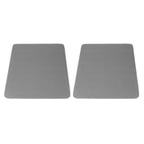 2Pcs Coffee Mat Drying Pad Super Absorbent Prevent Slip Shock Absorption Easy to Clean Coffee Bar Mat for Countertops Coffee Machine Dark Gray 30x40cm / 11.8x15.7in