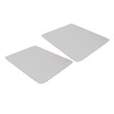 2Pcs Coffee Mat Drying Pad Super Absorbent Prevent Slip Shock Absorption Easy to Clean Coffee Bar Mat for Countertops Coffee Machine Light Gray 30x40cm / 11.8x15.7in