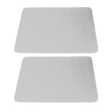 2Pcs Coffee Mat Drying Pad Super Absorbent Prevent Slip Shock Absorption Easy to Clean Coffee Bar Mat for Countertops Coffee Machine Light Gray 40x50cm / 15.7x19.7in