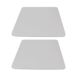 2Pcs Coffee Mat Drying Pad Super Absorbent Prevent Slip Shock Absorption Easy to Clean Coffee Bar Mat for Countertops Coffee Machine Light Gray 40x50cm / 15.7x19.7in