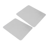 2Pcs Coffee Mat Drying Pad Super Absorbent Prevent Slip Shock Absorption Easy to Clean Coffee Bar Mat for Countertops Coffee Machine Light Gray 40x50cm / 15.7x19.7in