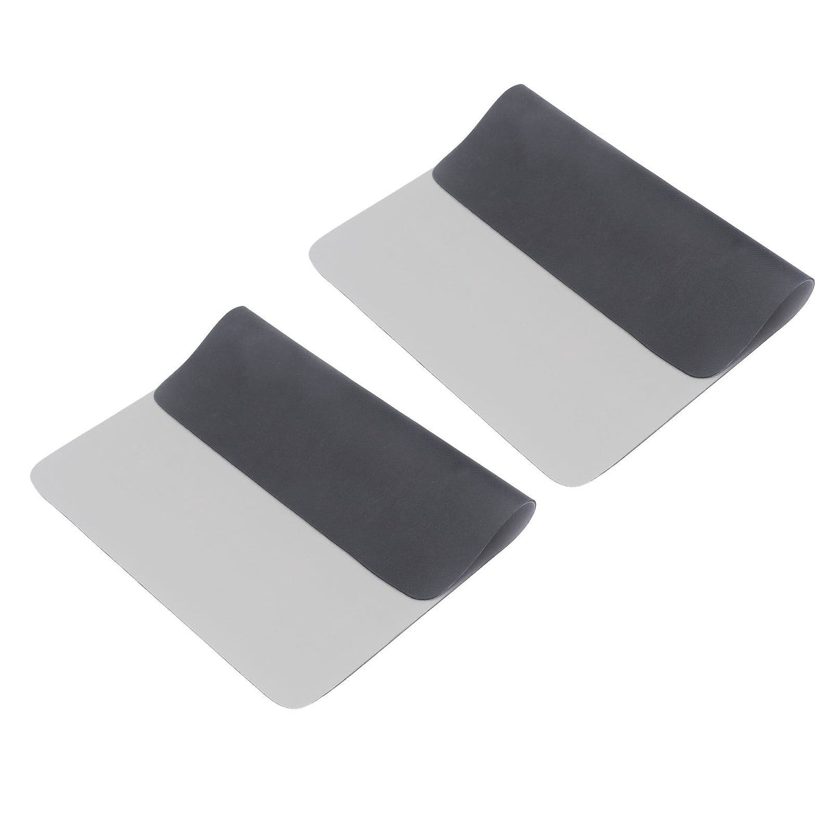 2Pcs Coffee Mat Drying Pad Super Absorbent Prevent Slip Shock Absorption Easy to Clean Coffee Bar Mat for Countertops Coffee Machine Light Gray 40x50cm / 15.7x19.7in