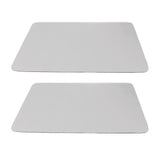 2Pcs Coffee Mat Drying Pad Super Absorbent Prevent Slip Shock Absorption Easy to Clean Coffee Bar Mat for Countertops Coffee Machine Light Gray 40x50cm / 15.7x19.7in