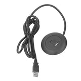 Embedded Charging Round Port Desktop Power Grommet for Sofas Tables Bedside Workbenches Offices Homes 5V Input