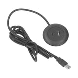Embedded Charging Round Port Desktop Power Grommet for Sofas Tables Bedside Workbenches Offices Homes 5V Input
