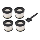 4 Pcs Vacuum Filter Non Woven Fabric Plastic Vacuum Filter Replacement for 49 90 1900 0882 20 49 90 0160 0880 20
