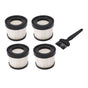 4 Pcs Vacuum Filter Non Woven Fabric Plastic Vacuum Filter Replacement for 49 90 1900 0882 20 49 90 0160 0880 20