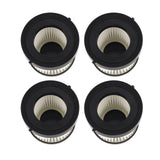 4 Pcs Vacuum Filter Non Woven Fabric Plastic Vacuum Filter Replacement for 49 90 1900 0882 20 49 90 0160 0880 20