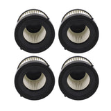4 Pcs Vacuum Filter Non Woven Fabric Plastic Vacuum Filter Replacement for 49 90 1900 0882 20 49 90 0160 0880 20 - Side View