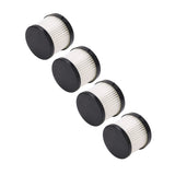 4 Pcs Vacuum Filter Non Woven Fabric Plastic Vacuum Filter Replacement for 49 90 1900 0882 20 49 90 0160 0880 20