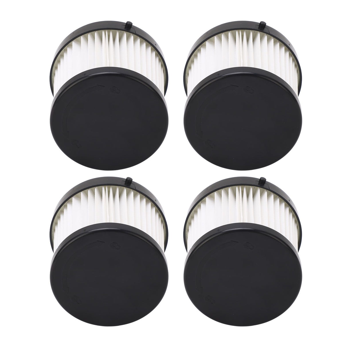 4 Pcs Vacuum Filter Non Woven Fabric Plastic Vacuum Filter Replacement for 49 90 1900 0882 20 49 90 0160 0880 20