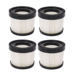 4 Pcs Vacuum Filter Non Woven Fabric Plastic Vacuum Filter Replacement for 49 90 1900 0882 20 49 90 0160 0880 20