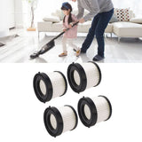 4 Pcs Vacuum Filter Non Woven Fabric Plastic Vacuum Filter Replacement for 49 90 1900 0882 20 49 90 0160 0880 20 - Extra Image