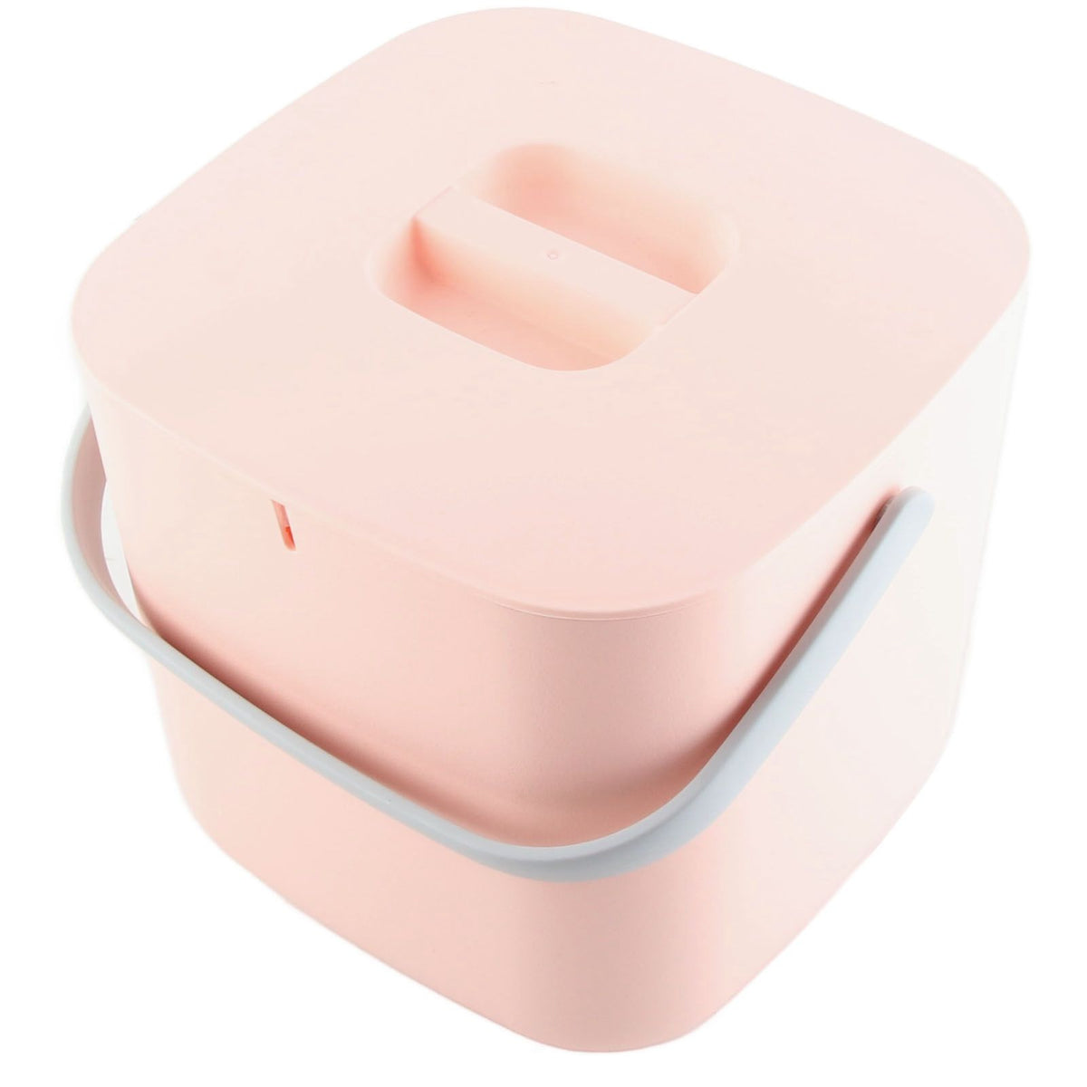Mini Sink Dishwasher Portable Auto Shutdown Efficient USB Dish Washing Machine for Home Kitchen Pink Bucket