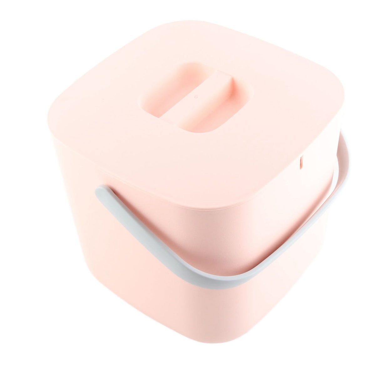 Mini Sink Dishwasher Portable Auto Shutdown Efficient USB Dish Washing Machine for Home Kitchen Pink Bucket