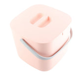 Mini Sink Dishwasher Portable Auto Shutdown Efficient USB Dish Washing Machine for Home Kitchen Pink Bucket