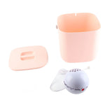 Mini Sink Dishwasher Portable Auto Shutdown Efficient USB Dish Washing Machine for Home Kitchen Pink Bucket - Extra Image