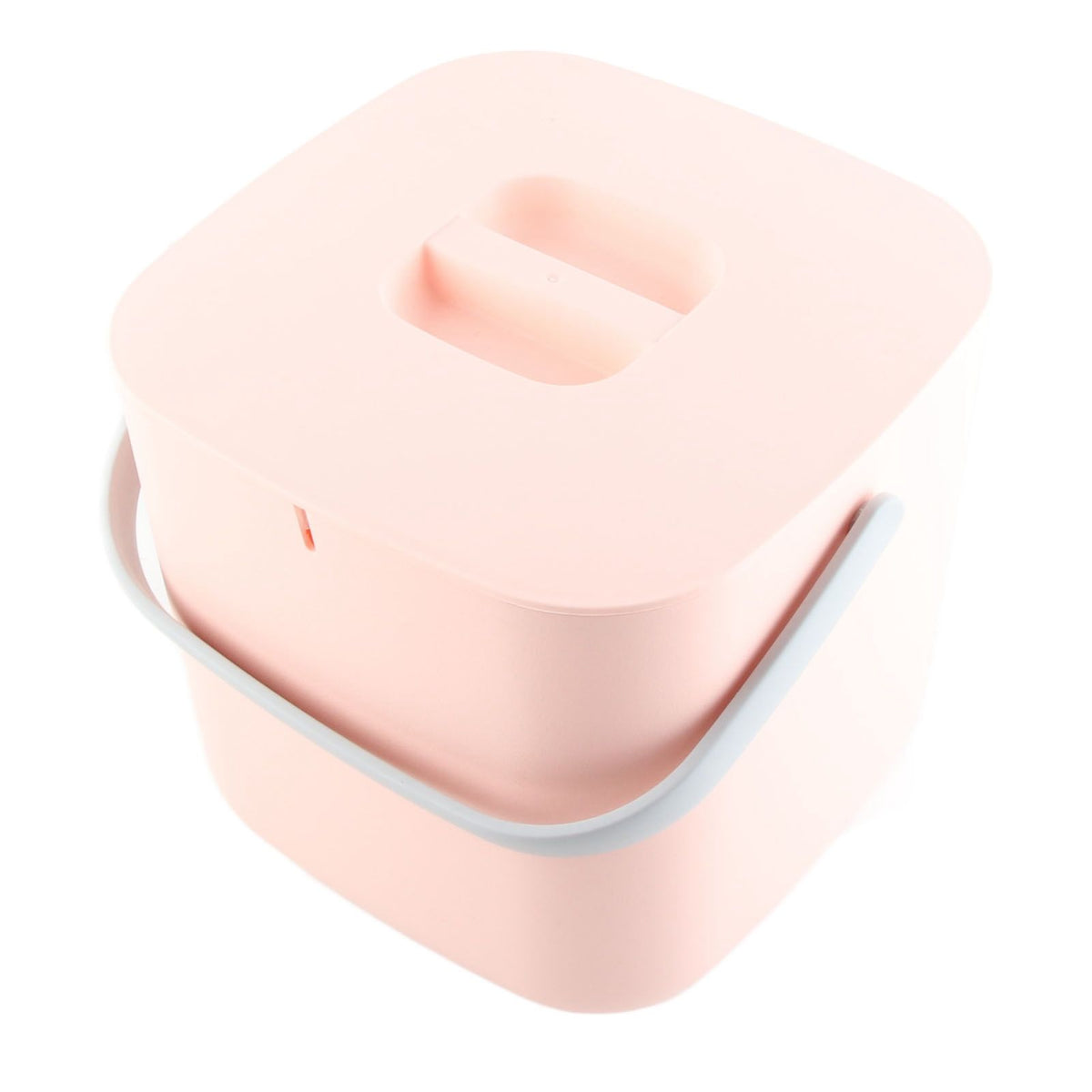 Mini Sink Dishwasher Portable Auto Shutdown Efficient USB Dish Washing Machine for Home Kitchen Pink Bucket