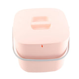 Mini Sink Dishwasher Portable Auto Shutdown Efficient USB Dish Washing Machine for Home Kitchen Pink Bucket