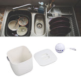 Mini Sink Dishwasher Portable Auto Shutdown Efficient USB Dish Washing Machine for Home Kitchen White Bucket
