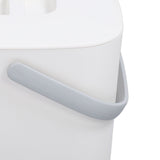 Mini Sink Dishwasher Portable Auto Shutdown Efficient USB Dish Washing Machine for Home Kitchen White Bucket