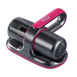 Smart Mite Remover Compact Portable Powerful UV Handheld Vacuum Cleaner Machine for Beds Sofas Carpets Cars Grey Red