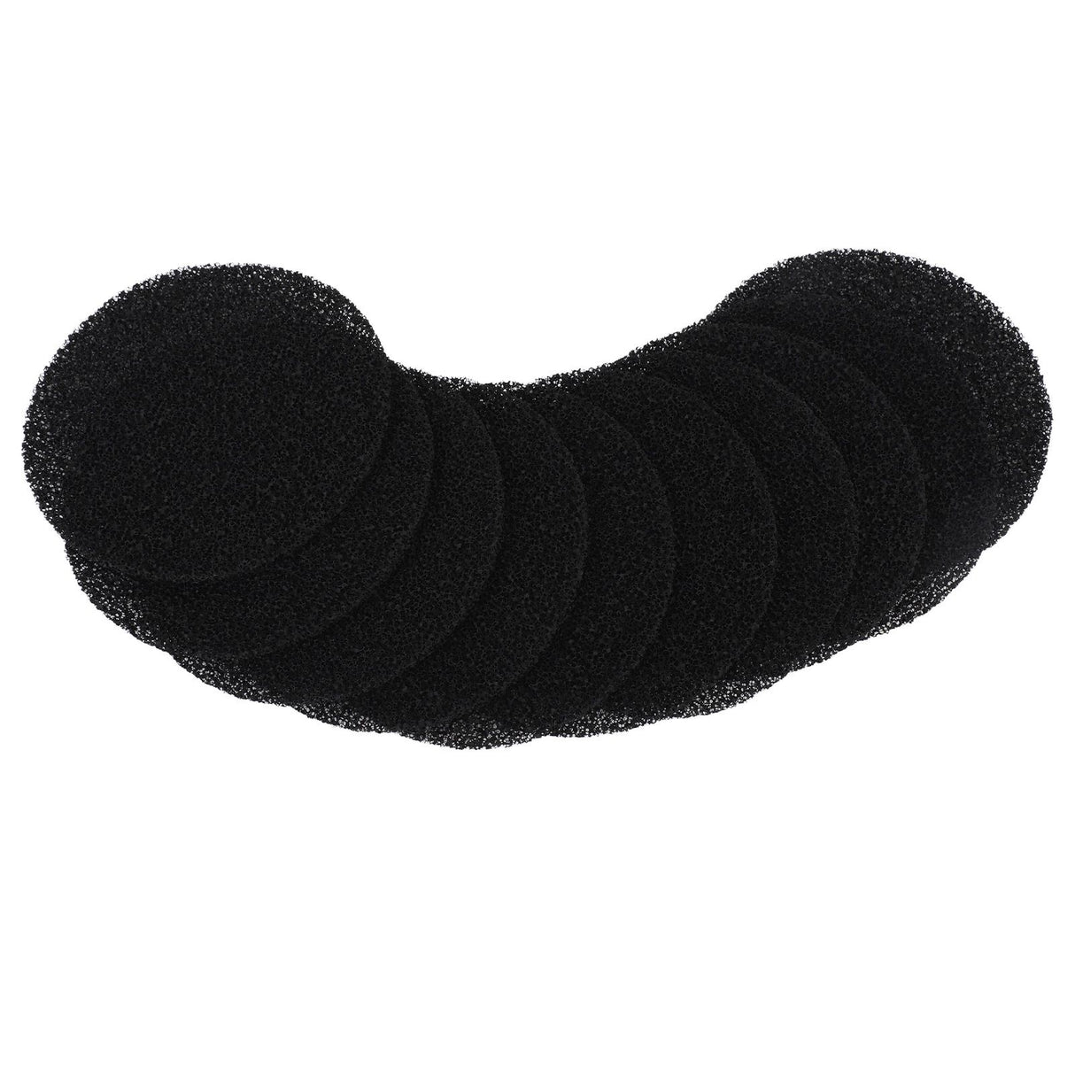 10pcs Mini Desktop Range Hood Filter Sponge Kitchen Range Hood Activated Carbon Filter Sponge Pad