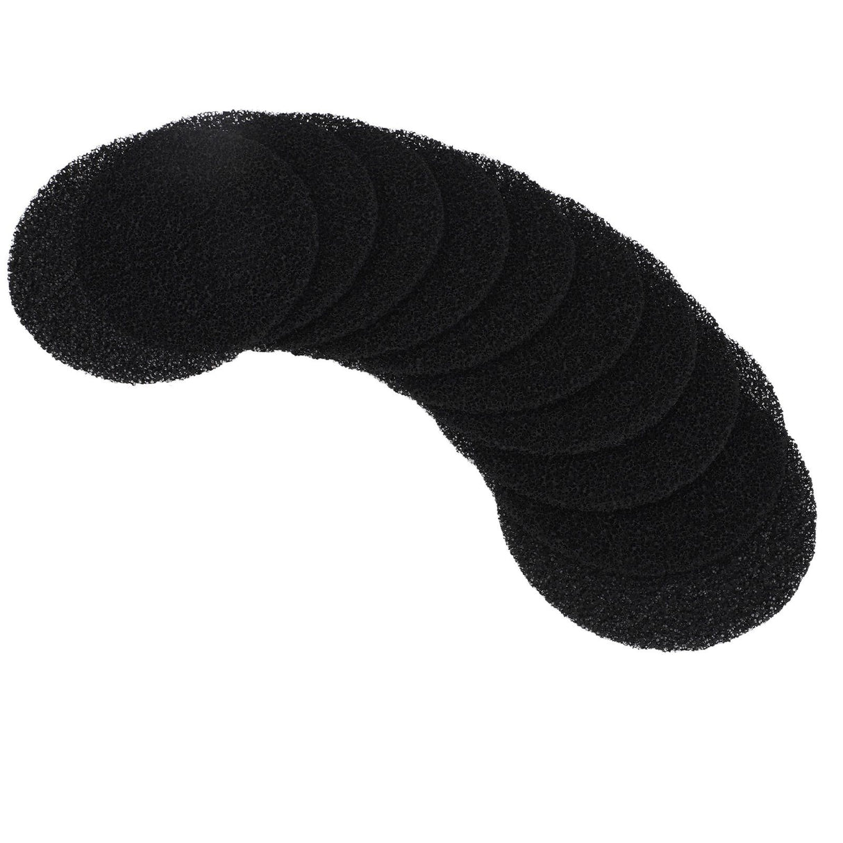 10pcs Mini Desktop Range Hood Filter Sponge Kitchen Range Hood Activated Carbon Filter Sponge Pad