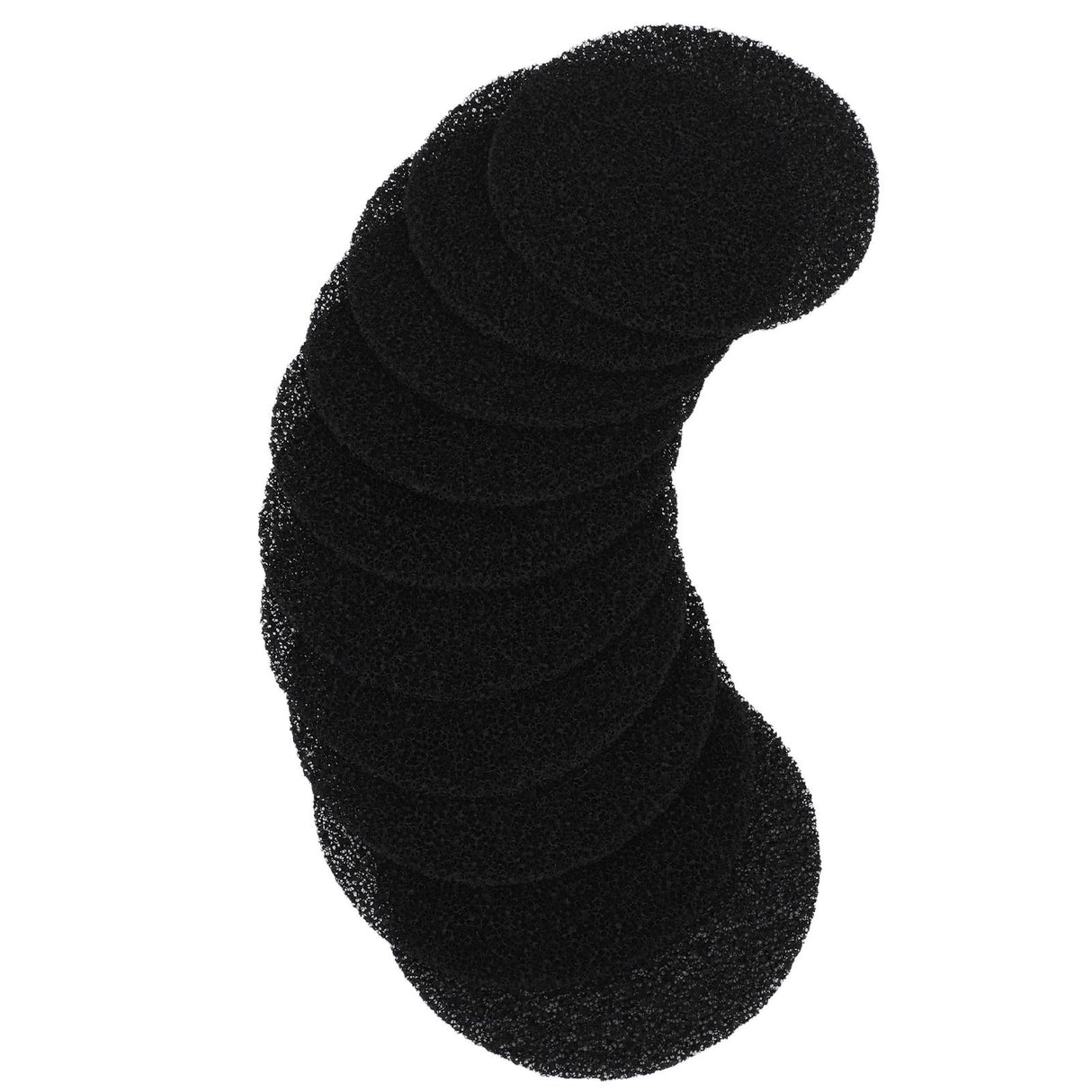 10pcs Mini Desktop Range Hood Filter Sponge Kitchen Range Hood Activated Carbon Filter Sponge Pad