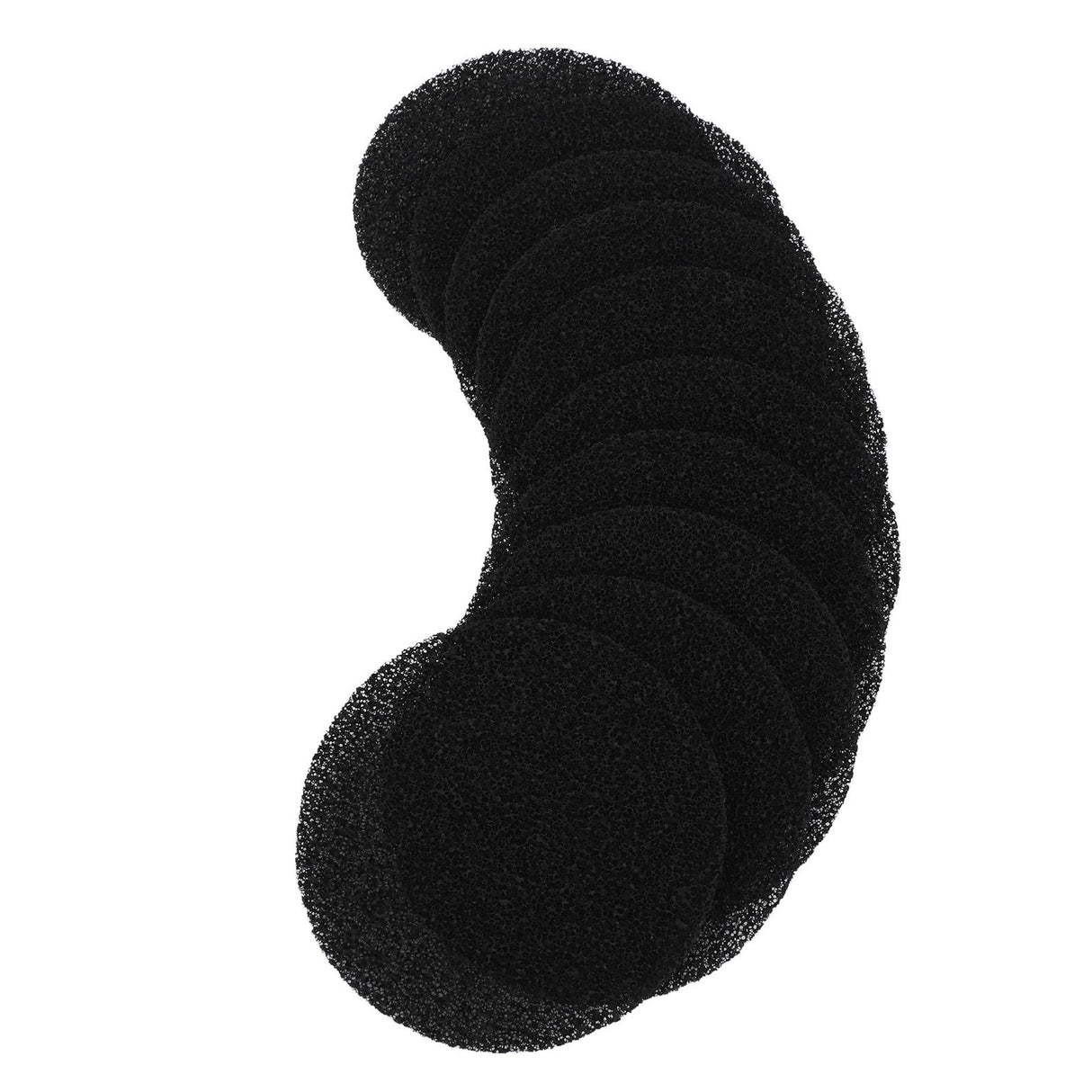 10pcs Mini Desktop Range Hood Filter Sponge Kitchen Range Hood Activated Carbon Filter Sponge Pad
