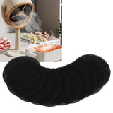 10pcs Mini Desktop Range Hood Filter Sponge Kitchen Range Hood Activated Carbon Filter Sponge Pad