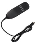 Electric Sofa Controller 2 Button Massage Sofa Controller Recliner Chair Handset for Home Theater Straight 5 Pin