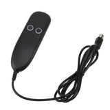 Electric Sofa Controller 2 Button Massage Sofa Controller Recliner Chair Handset for Home Theater Straight 5 Pin