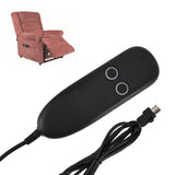 Electric Sofa Controller 2 Button Massage Sofa Controller Recliner Chair Handset for Home Theater Straight 5 Pin