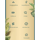 Essential Oil Diffuser 80ml 5W Air Diffuser Rechargeable 4 Modes Timer Magnet 60 Sq Meter Multifunctional Aromatherapy Diffuser Blue - Extra Image