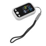 5 in 1 Air Quality Monitor Multifunctional Smart Portable CO2 Humidity Temperature Detector for Indoor Home White - Side View